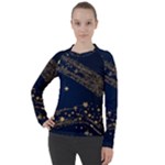 Starsstar Glitter Women s Pique Long Sleeve T-Shirt