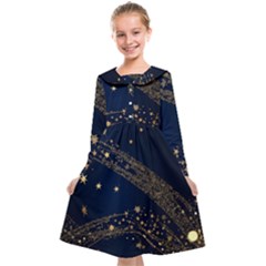 Starsstar Glitter Kids  Midi Sailor Dress from ArtsNow.com