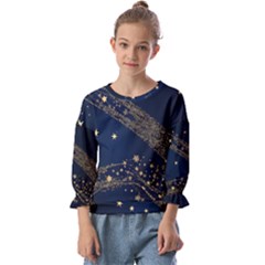 Kids  Cuff Sleeve Top 