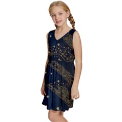 Kids  Sleeveless Tiered Mini Dress 