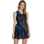 Starsstar Glitter Sleeveless High Waist Mini Dress