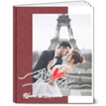 Personalized Photo Name Wedding Mood Hardcover Notebook 8  x 10  Hardcover Notebook