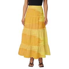 Tiered Ruffle Maxi Skirt 