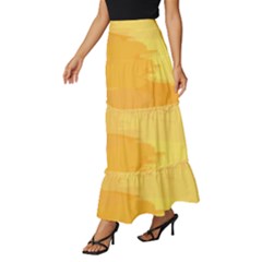 Tiered Ruffle Maxi Skirt 