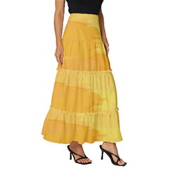 Tiered Ruffle Maxi Skirt 