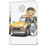 one 8  x 10  Hardcover Notebook