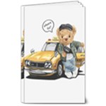 one 8  x 10  Softcover Notebook