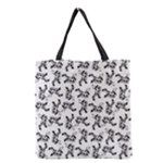 Erotic Pants Motif Black And White Graphic Pattern Black Backgrond Grocery Tote Bag