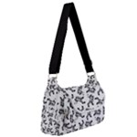 Erotic Pants Motif Black And White Graphic Pattern Black Backgrond Multipack Bag