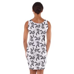 Wrap Front Bodycon Dress 