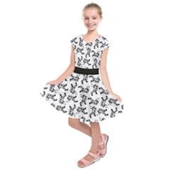 Kids  Short Sleeve Dress 