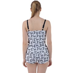 Tie Front Two Piece Tankini 