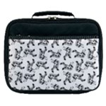 Erotic Pants Motif Black And White Graphic Pattern Black Backgrond Lunch Bag