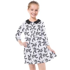 Kids  Quarter Sleeve Shirt Dress 