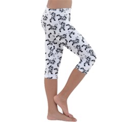 Kids  Lightweight Velour Capri Leggings  