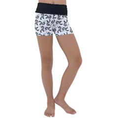 Kids  Lightweight Velour Yoga Shorts 