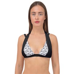 Double Strap Halter Bikini Top 