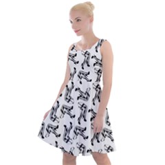 Knee Length Skater Dress 