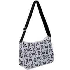 Zip Up Shoulder Bag 