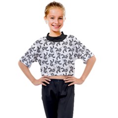 Kids Mock Neck T-Shirt 