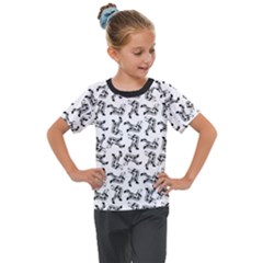 Kids  Mesh Piece T-Shirt 