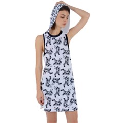 Racer Back Hoodie Dress 