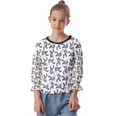 Kids  Cuff Sleeve Top 