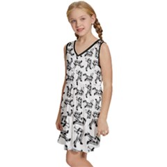 Kids  Sleeveless Tiered Mini Dress 