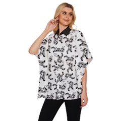 Women s Batwing Button Up Shirt 