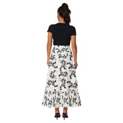 Tiered Ruffle Maxi Skirt 