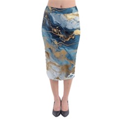 Midi Pencil Skirt 