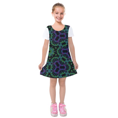 PAYPERCAPRURE DRESS COLLECTION  Kids  Short Sleeve Velvet Dress from ArtsNow.com