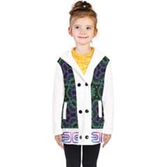 Kids  Double Breasted Button Coat 