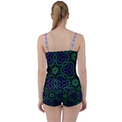 Tie Front Two Piece Tankini 