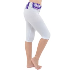 Lightweight Velour Cropped Yoga Leggings 