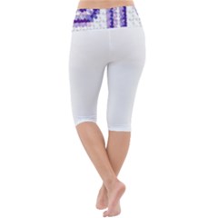 Lightweight Velour Cropped Yoga Leggings 