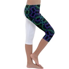 Kids  Lightweight Velour Capri Leggings  