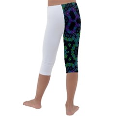 Kids  Lightweight Velour Capri Leggings  