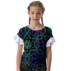 Kids  Cut Out Flutter Sleeves 