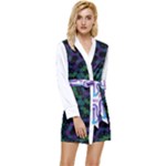 PAYPERCAPRURE DRESS COLLECTION  Long Sleeve Satin Robe