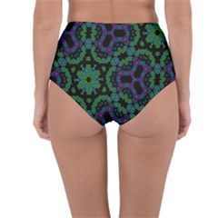 Reversible High-Waist Bikini Bottoms 