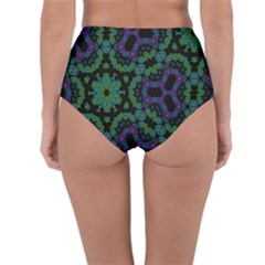 Reversible High-Waist Bikini Bottoms 