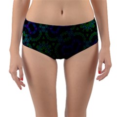 Reversible Mid-Waist Bikini Bottoms 