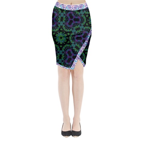 PAYPERCAPTURE DRESS COLLECTION  Midi Wrap Pencil Skirt from ArtsNow.com