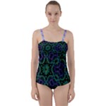 PAYPERCAPTURE DRESS COLLECTION  Twist Front Tankini Set