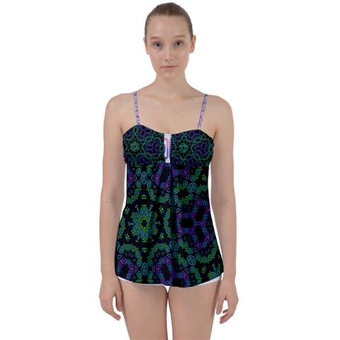 PAYPERCAPTURE DRESS COLLECTION  Babydoll Tankini Top from ArtsNow.com