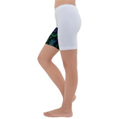 Kids  Lightweight Velour Capri Yoga Leggings 