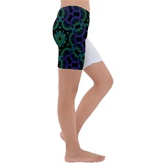 Kids  Lightweight Velour Capri Yoga Leggings 