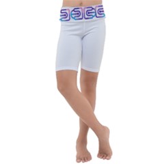 Kids  Lightweight Velour Cropped Yoga Leggings 