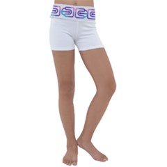 Kids  Lightweight Velour Yoga Shorts 